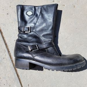Womens Harley boots 10